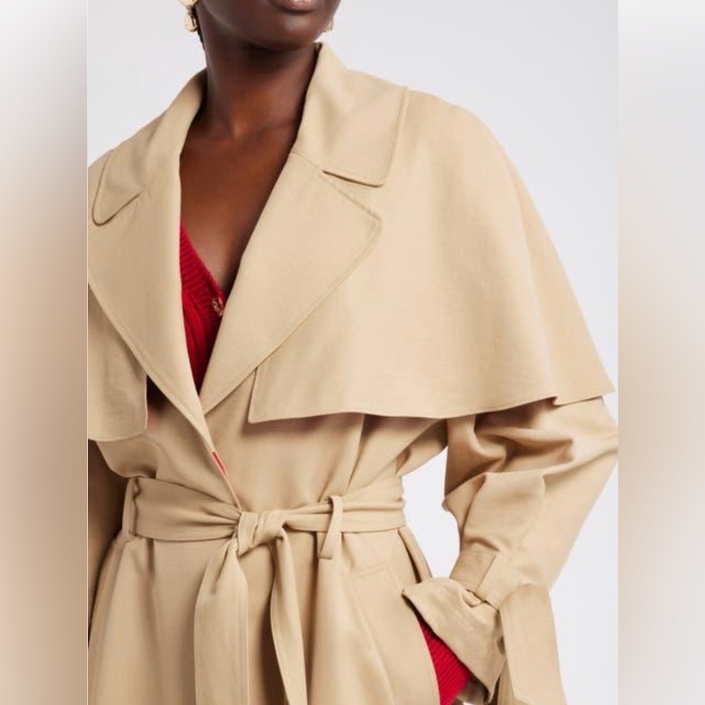Nordstrom x Harlem Fashion Row | Trench Coat | Small | Like new - Picture 7 of 9